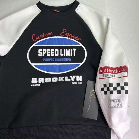 Angel Cult Crewneck Long Sleeve Women's XS Brooklyn Racing *411 - Picture 2 of 6